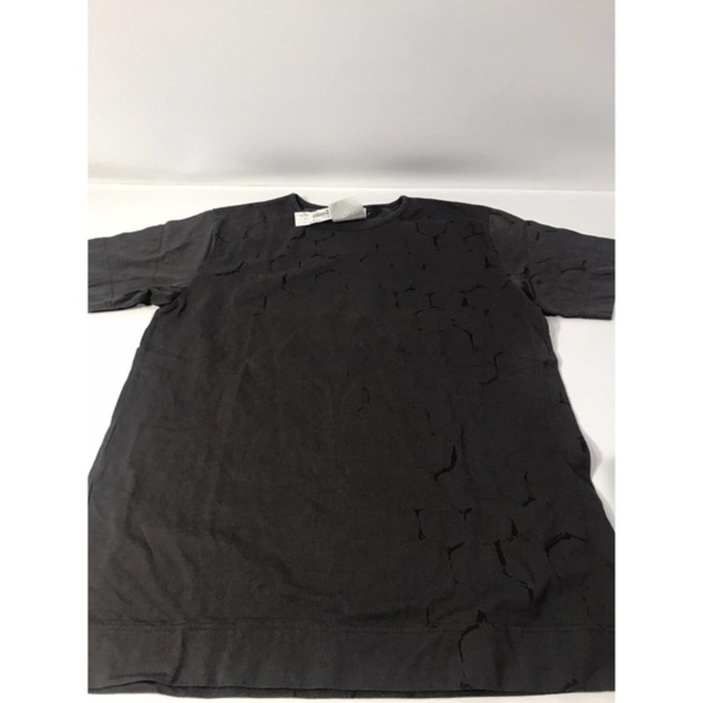 VINTAGE DESIGNER Japan SMO‎ GRAPHIC SZ XLARGE T-SHIRT GRAY GREY